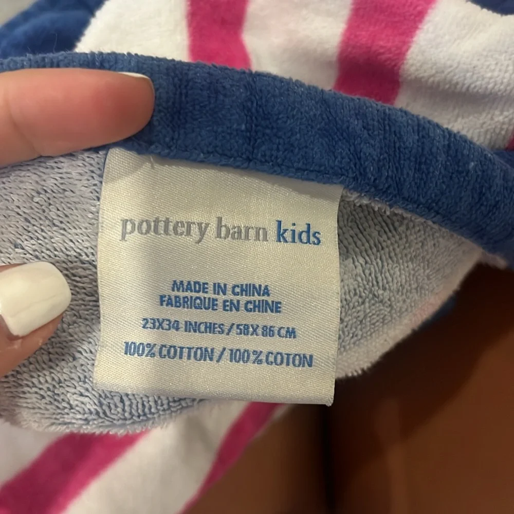 Pottery barn kids two towel hooded towel bundle